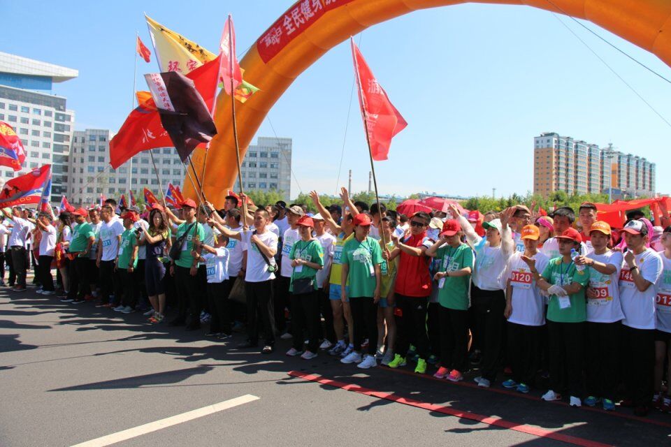 2016年07月02日绥化全民健身挑战日志愿服务